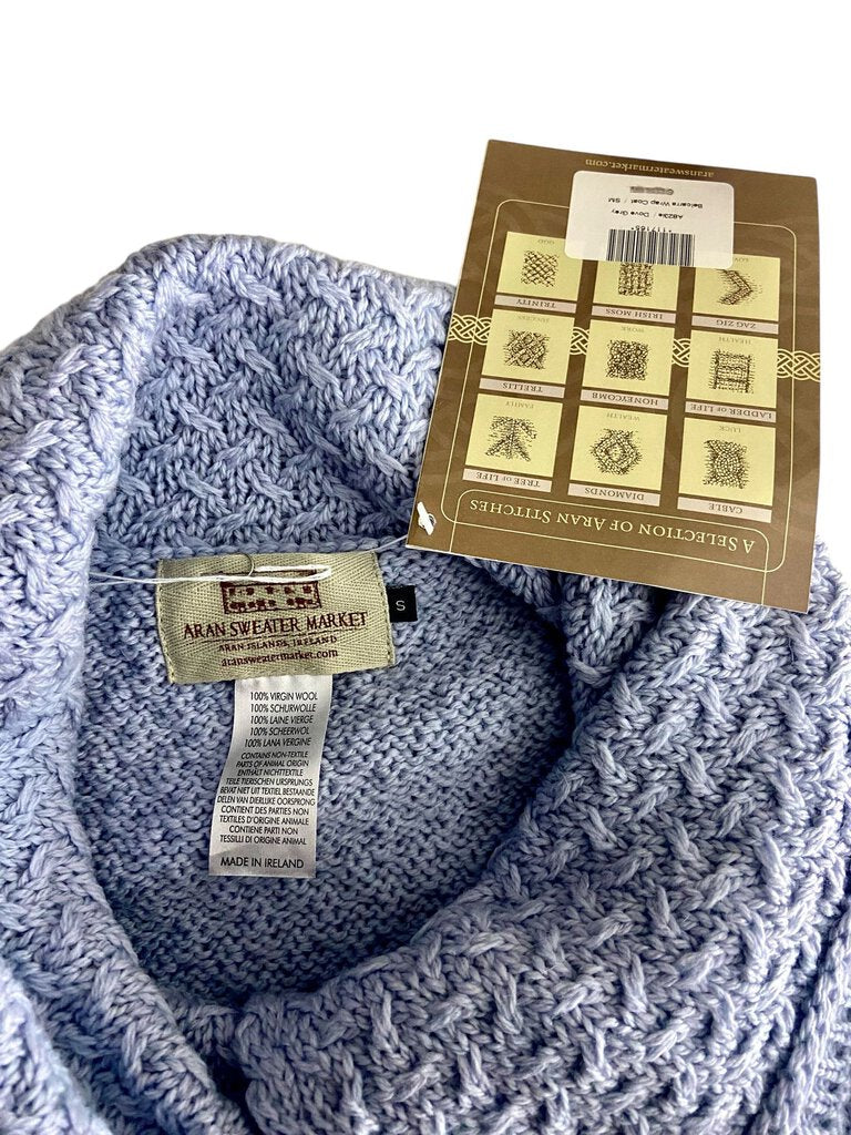 Aran Sweater Market Wrap Sweater Coat, NEW