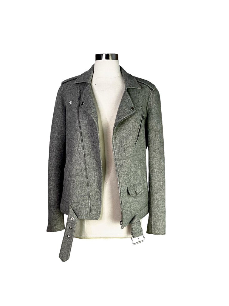 Theory Wool Moto Jacket