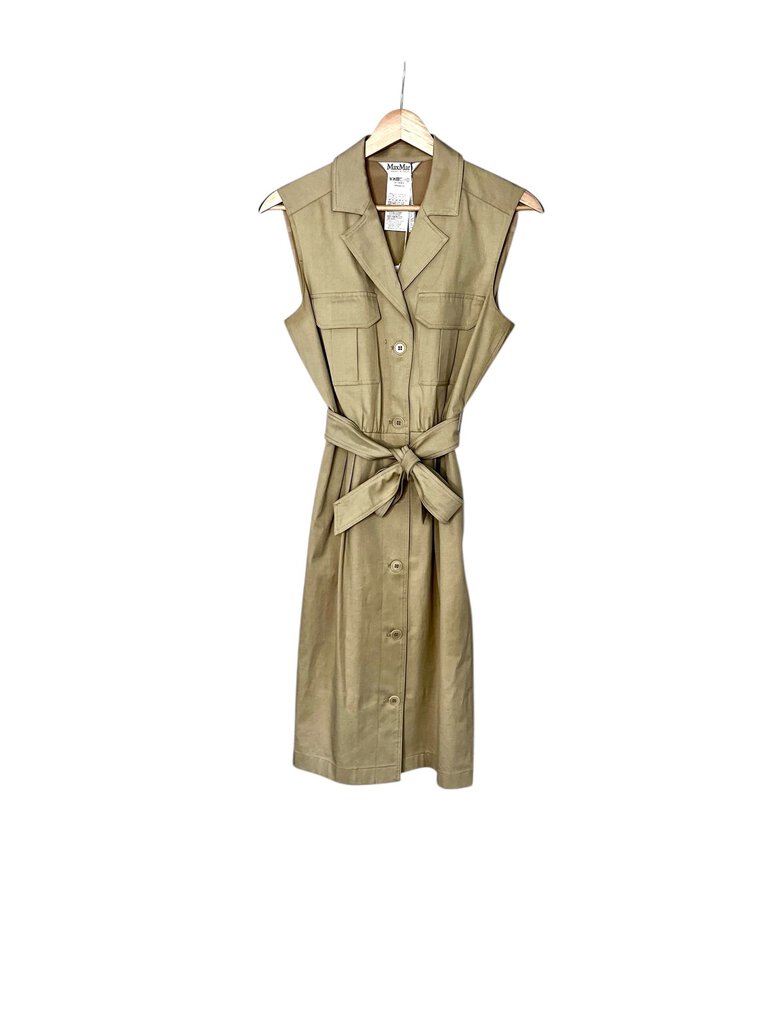 Max Mara Safari Midi Shirt Dress, NEW