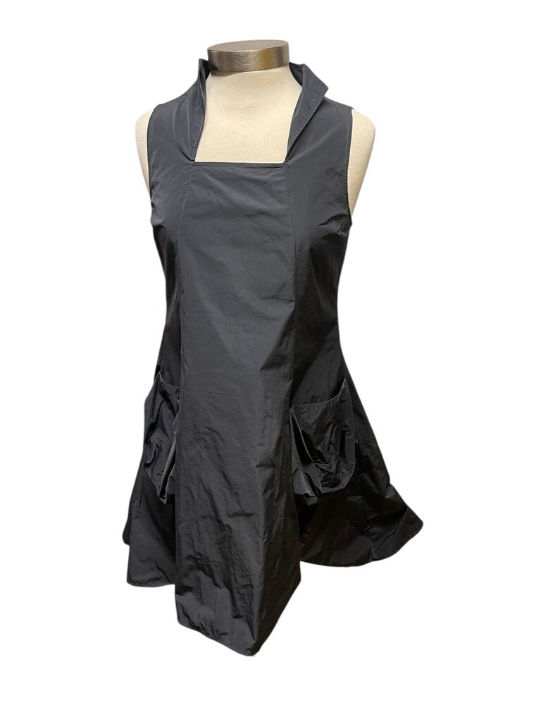 Sun Kim Exposed Zip Silk Dress