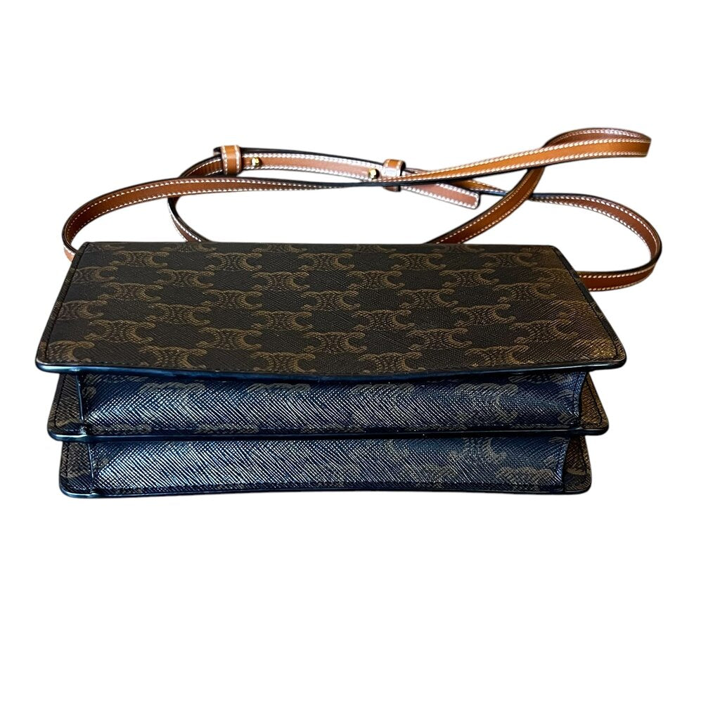 Celine Layered Wallet Crossbody Bag