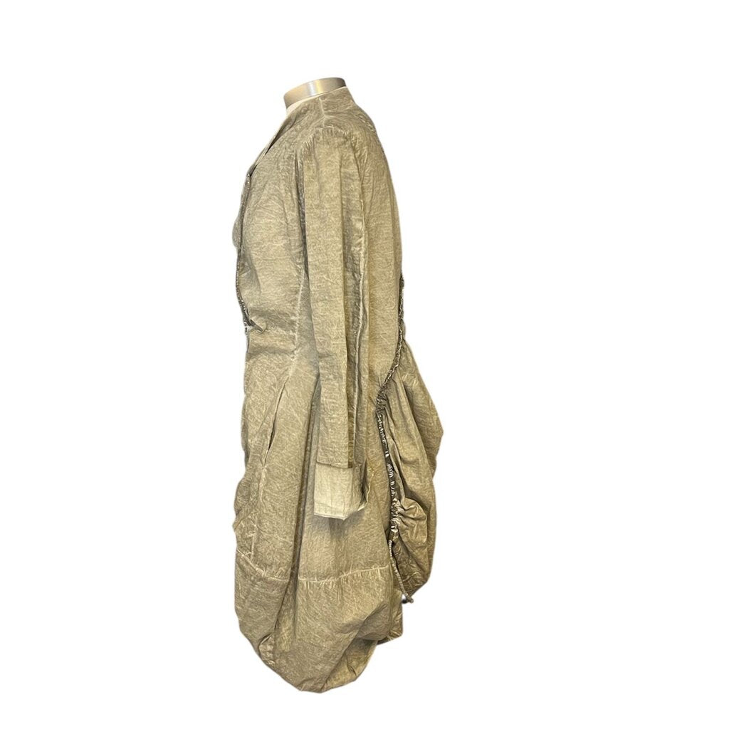 Rundholz Drawstring Edged Ruched Nylon Coat