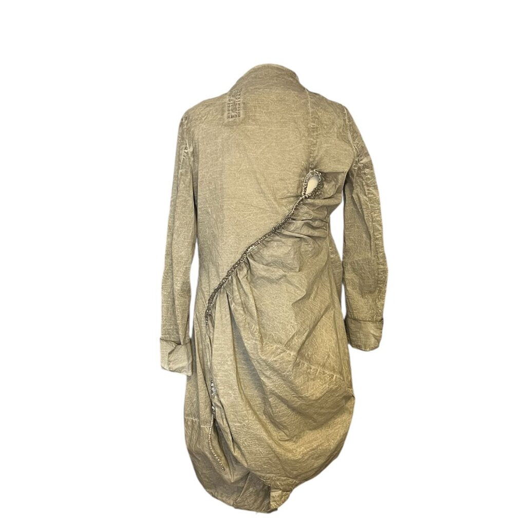Rundholz Drawstring Edged Ruched Nylon Coat