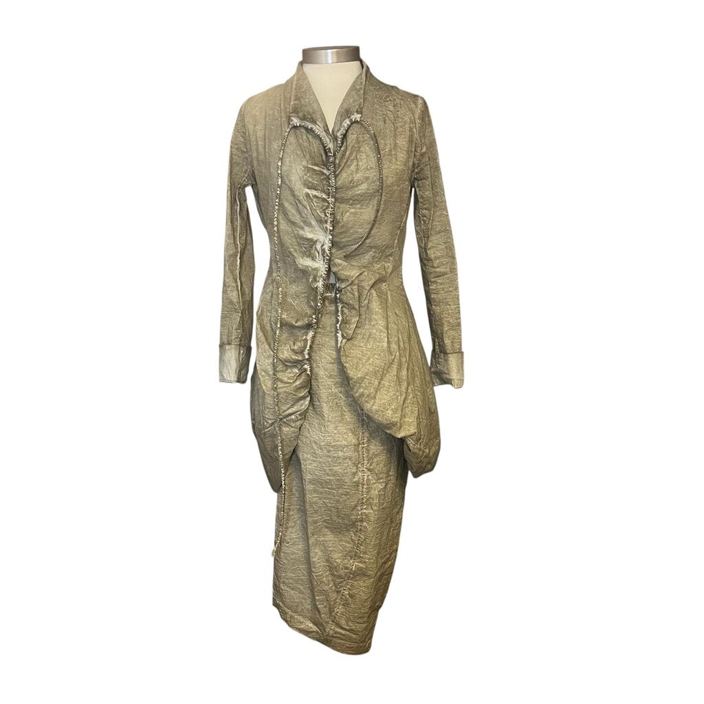 Rundholz Drawstring Edged Ruched Nylon Coat
