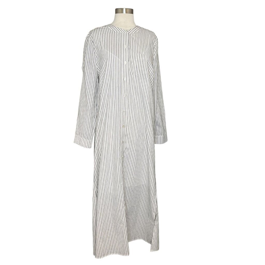 Jenni Kayne Striped Maxi Caftan Dress, NEW