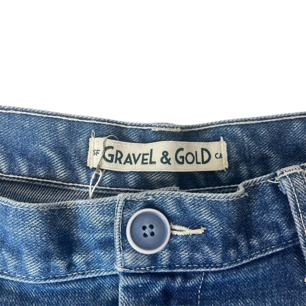 Gravel & Gold Barrel Jeans