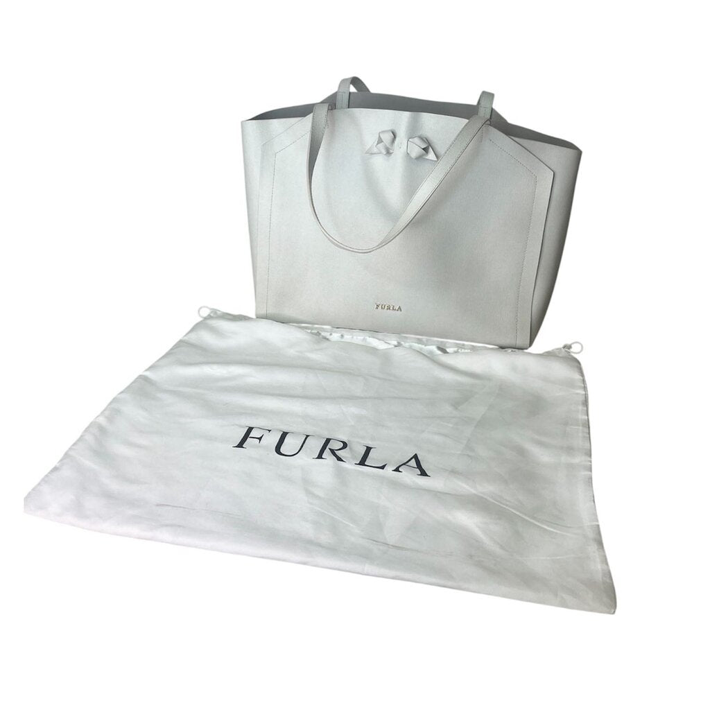 Furla Saffiano Leather Tote Bag