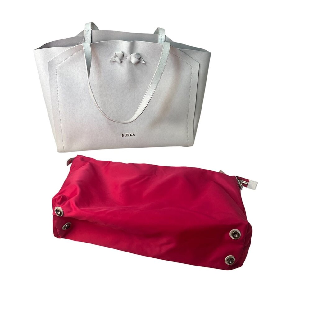 Furla Saffiano Leather Tote Bag