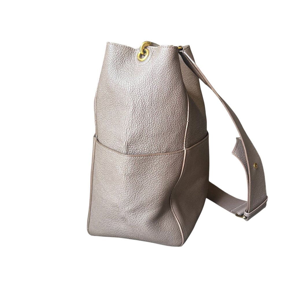 Celine Soft Grained Calfskin Sangle Bucket Bag, MSRP $2,550