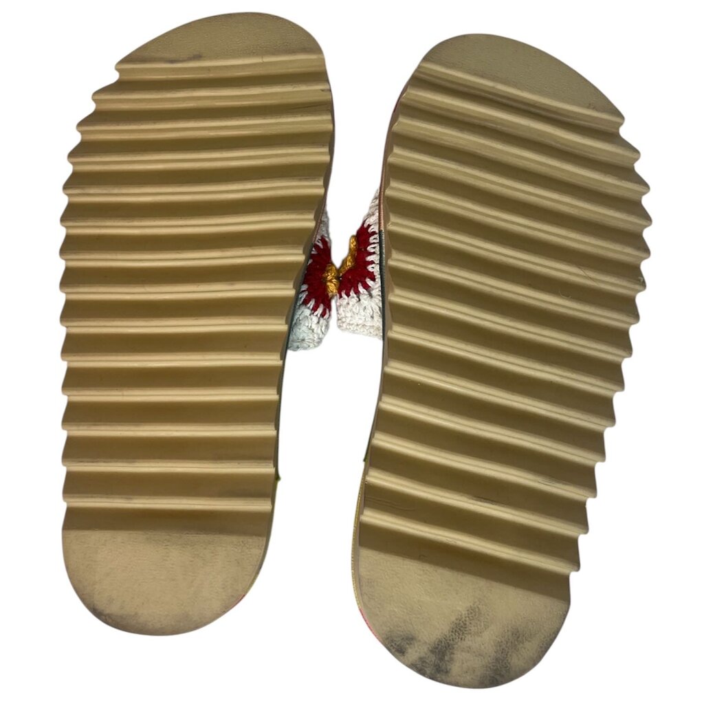 Farm Rio Crochet Slides