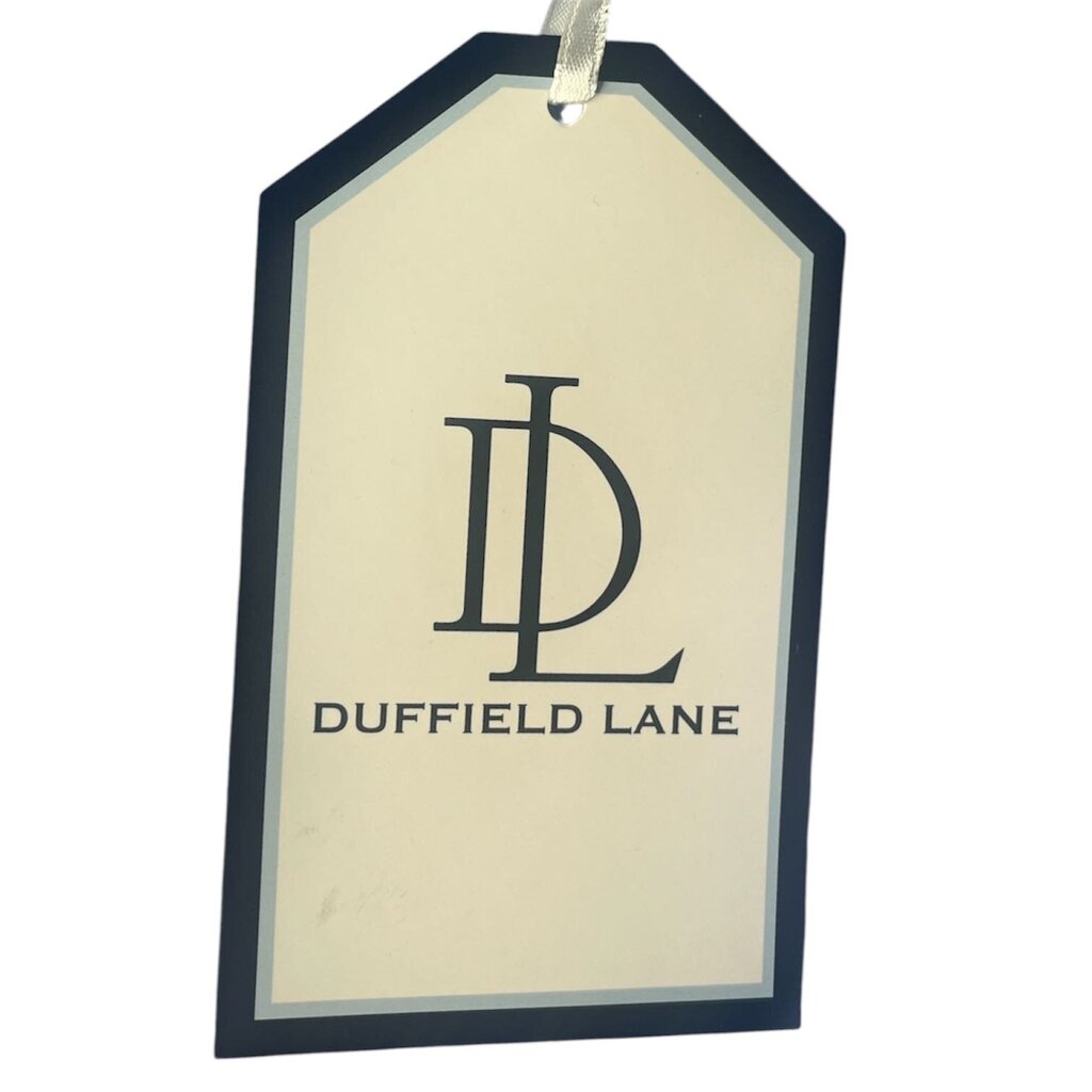Duffield Lane Striped Ruffle Hem Dress, NEW