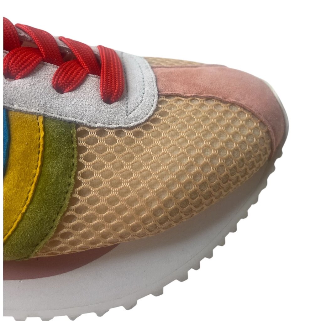 Charlotte Stone Mesh Platform Sneakers