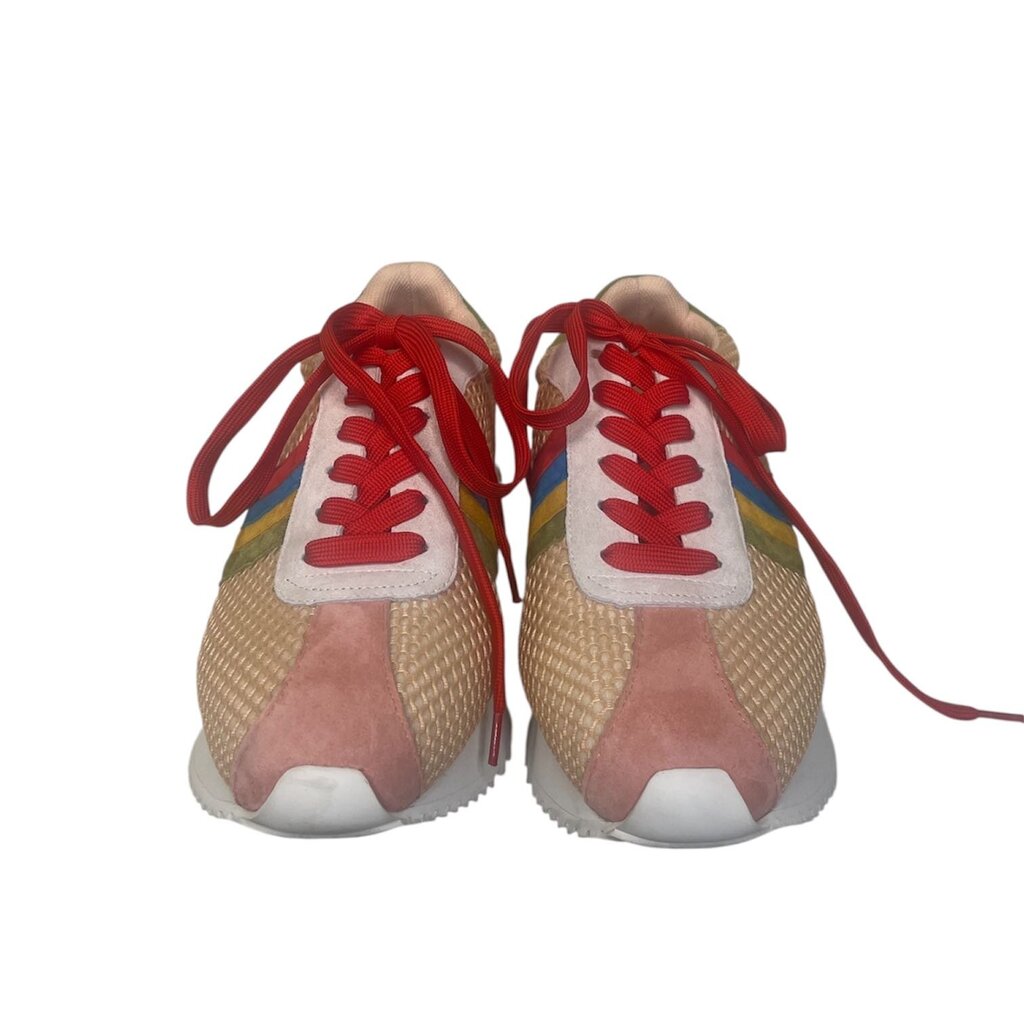 Charlotte Stone Mesh Platform Sneakers