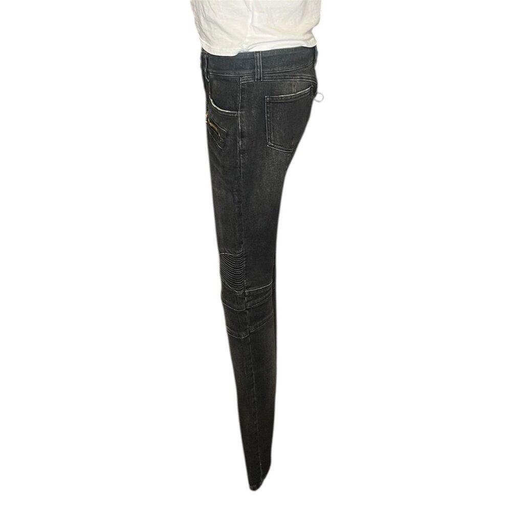 Balmain Moto Jeans