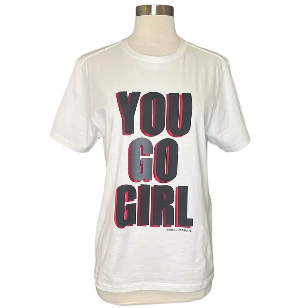 Isabel Marant 'You Go Girl' Tee Shirt, NEW