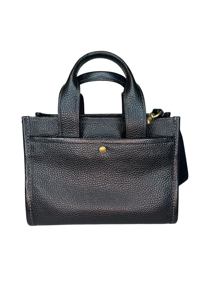 Coach Embroidered Leather 'Cargo' Tote Bag