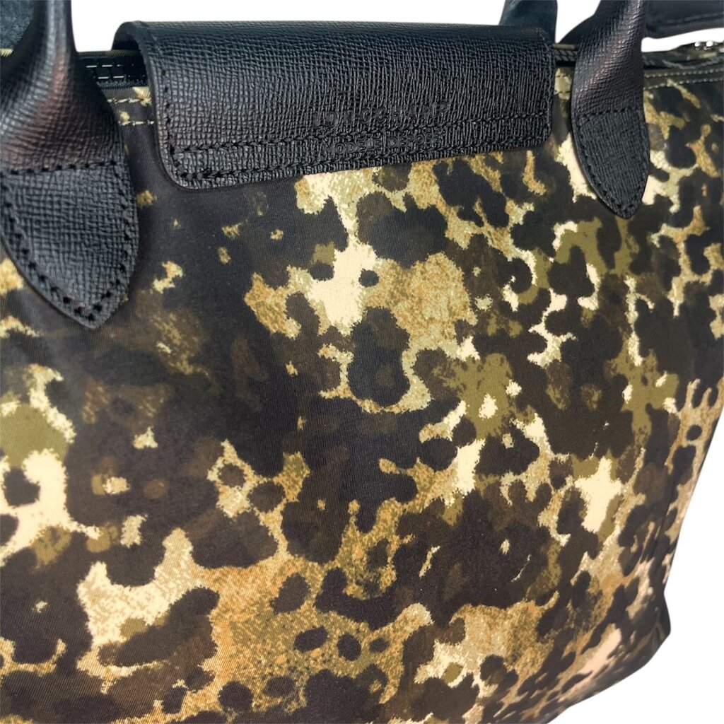 Longchamp Large Camo 'Le Pliage' Shoulder Strap Tote Bag