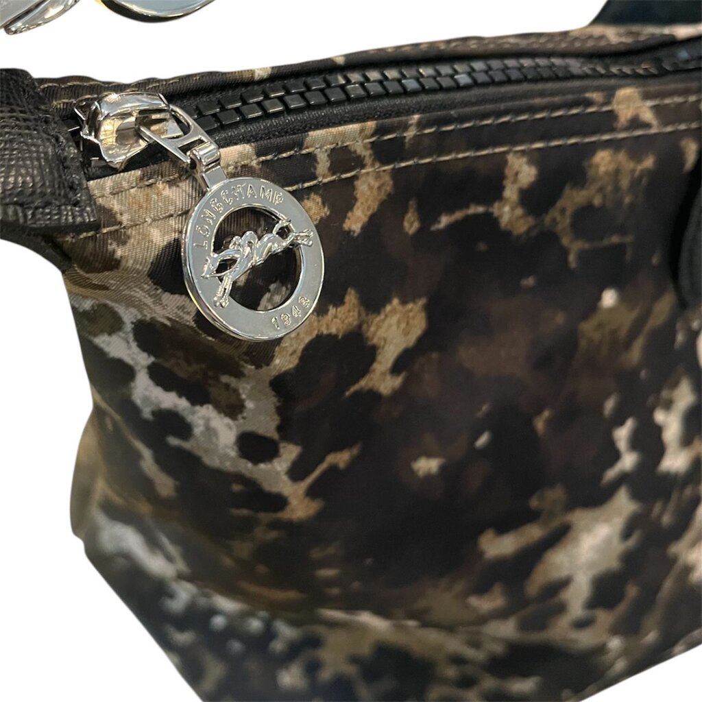 Longchamp Large Camo 'Le Pliage' Shoulder Strap Tote Bag