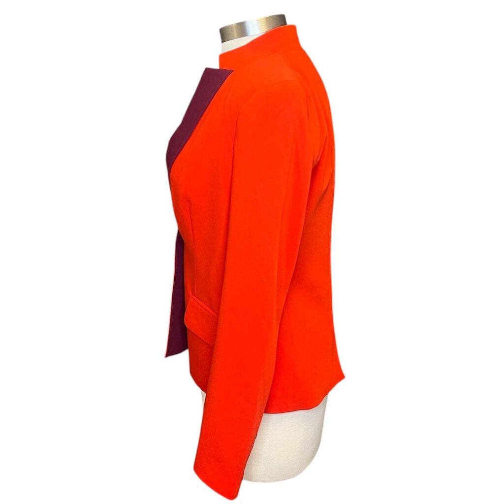 Marc by Marc Jacobs Reverse Lapel Crepe Blazer