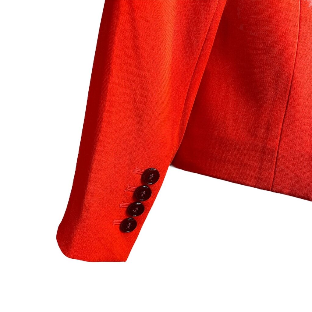 Marc by Marc Jacobs Reverse Lapel Crepe Blazer