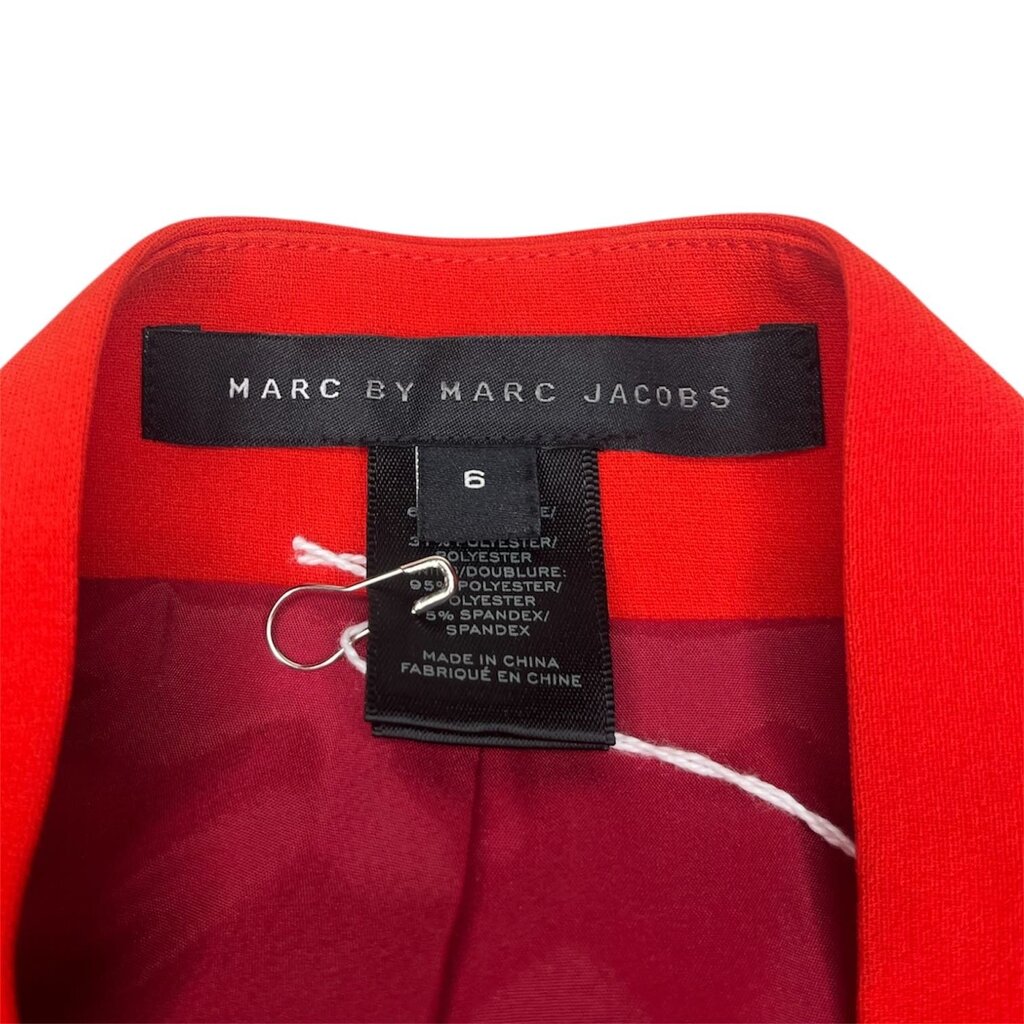 Marc by Marc Jacobs Reverse Lapel Crepe Blazer