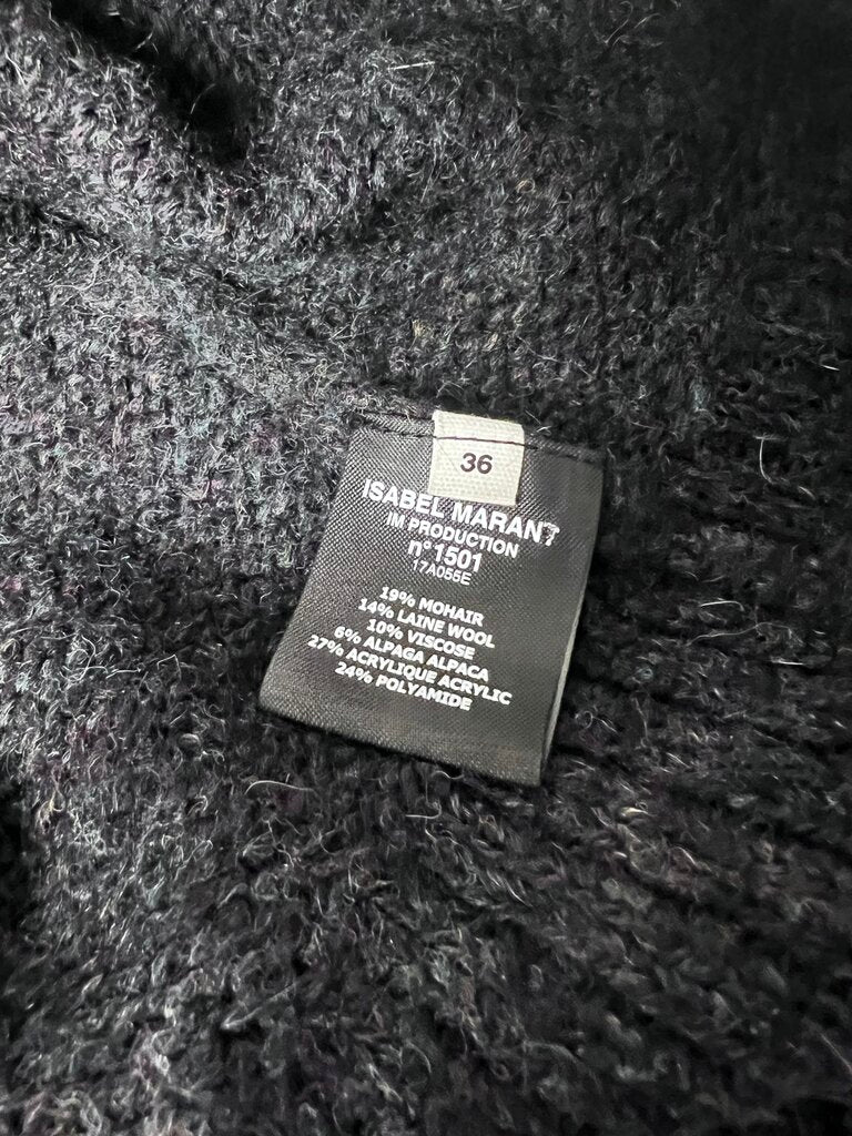 Isabel Marant Longline Wool and Mohair Cardigan