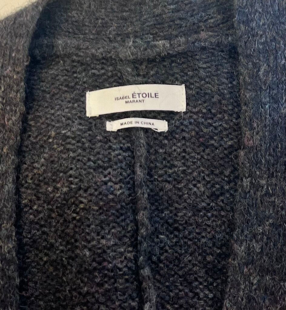 Isabel Marant Longline Wool and Mohair Cardigan
