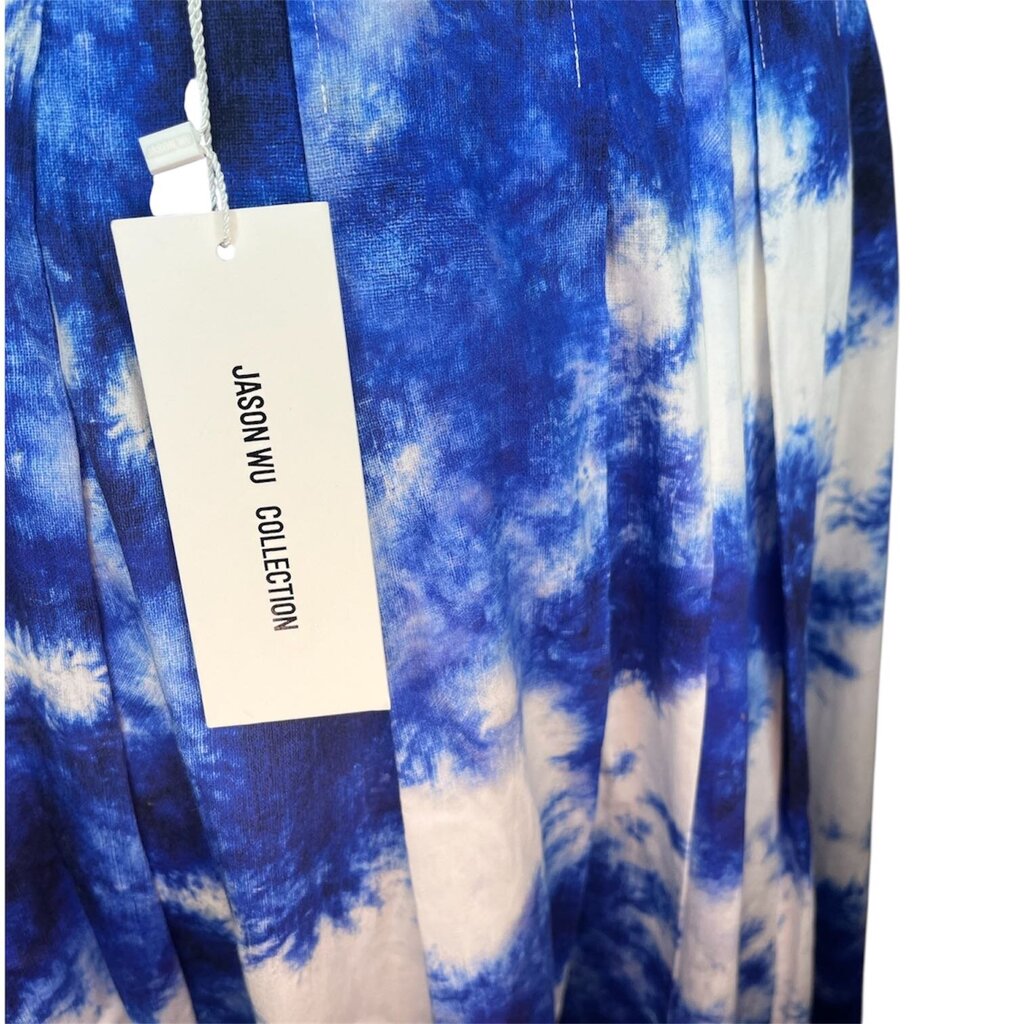 Jason Wu Abstract Print Cotton Skirt