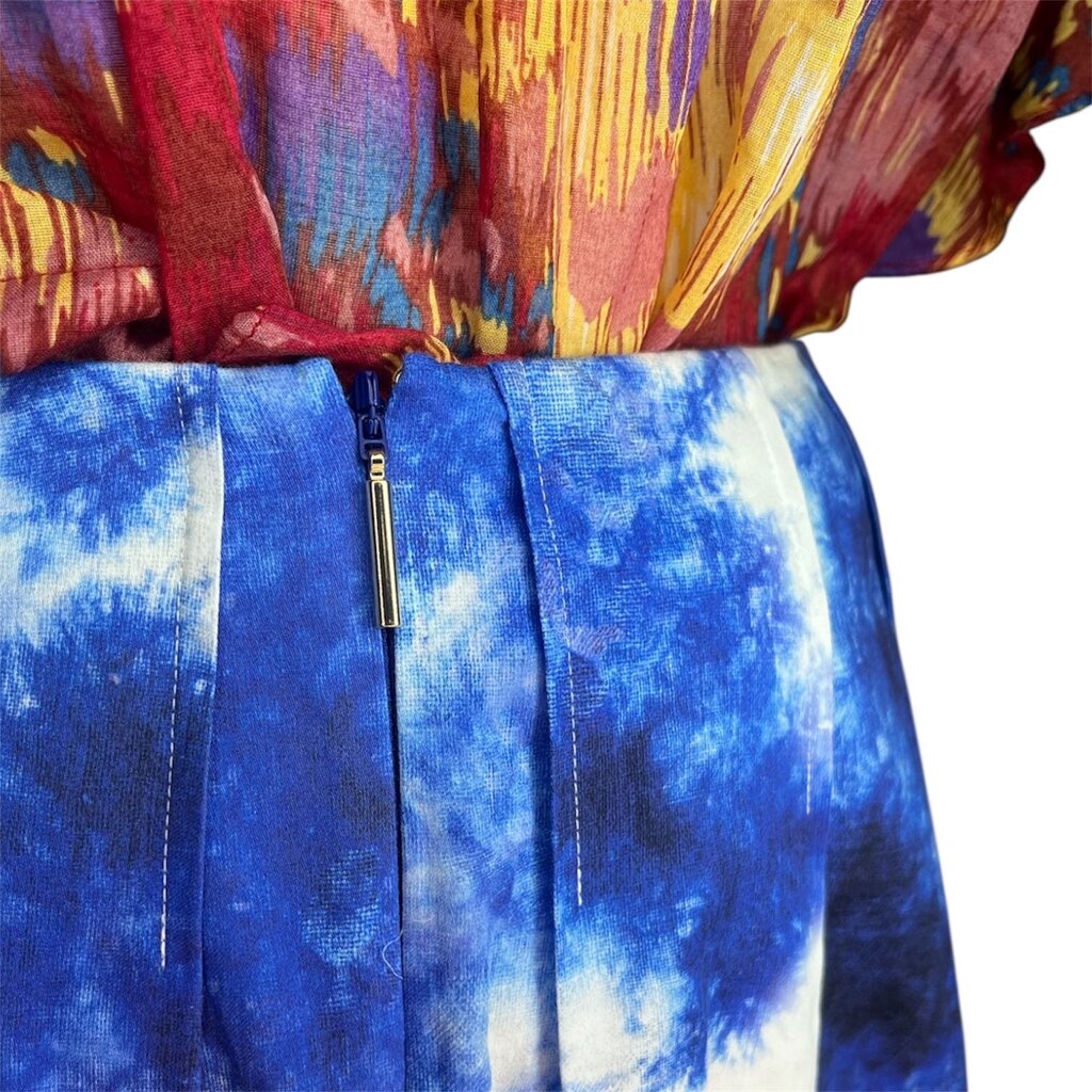 Jason Wu Abstract Print Cotton Skirt