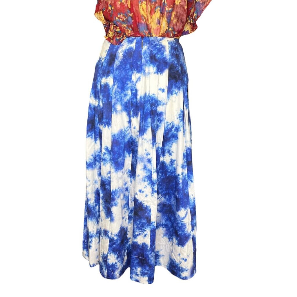 Jason Wu Abstract Print Cotton Skirt