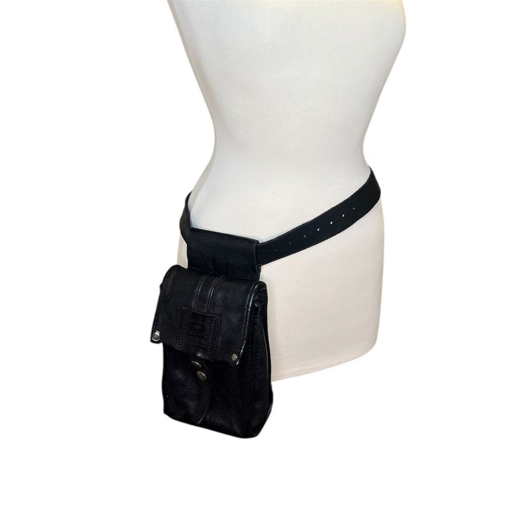 Campomaggi Hand Tooled Leather Sling Bag