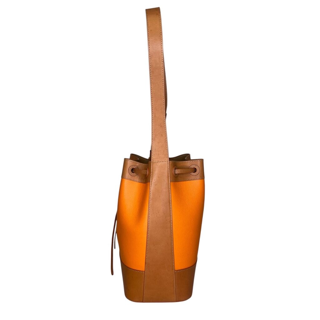 Mansur Gavriel 'Block' Small Bucket Bag, NEW