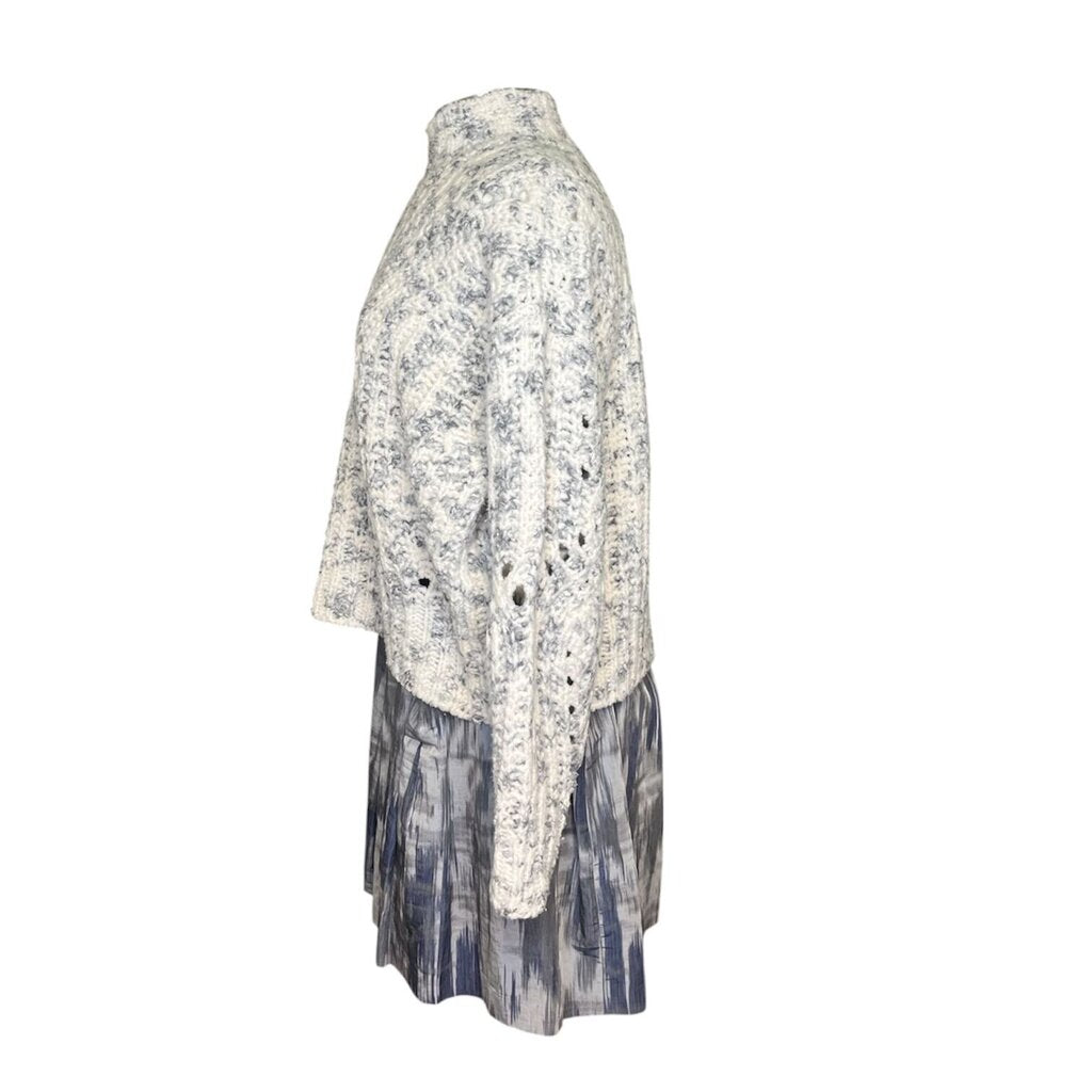 Isabel Marant Chunky Wool Mock Neck Sweater