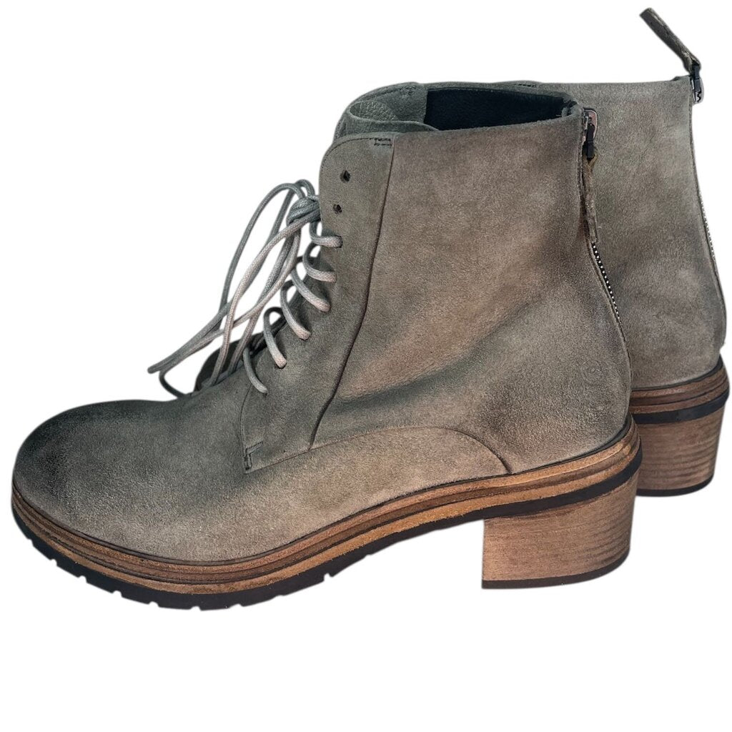 Marsell Suede Back Zip Hiking Boots