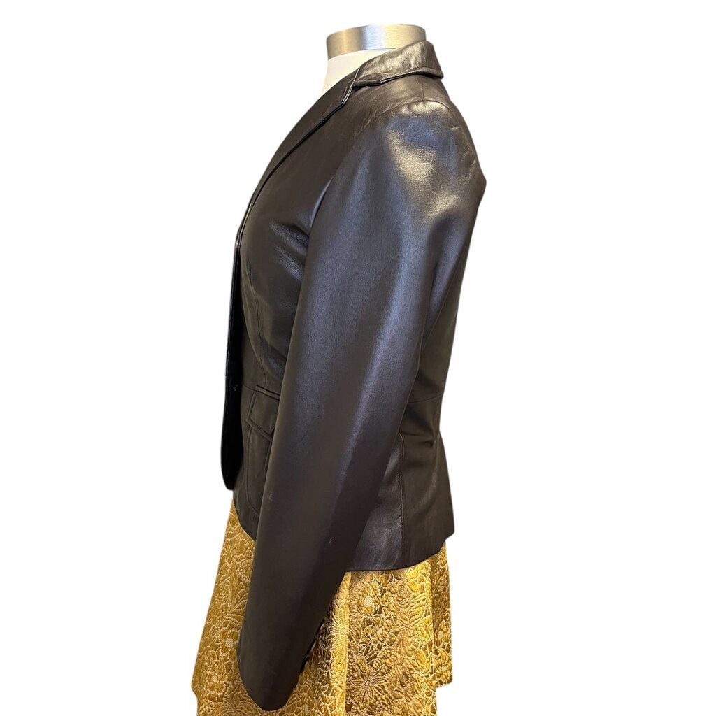 Weekend Max Mara Leather Blazer