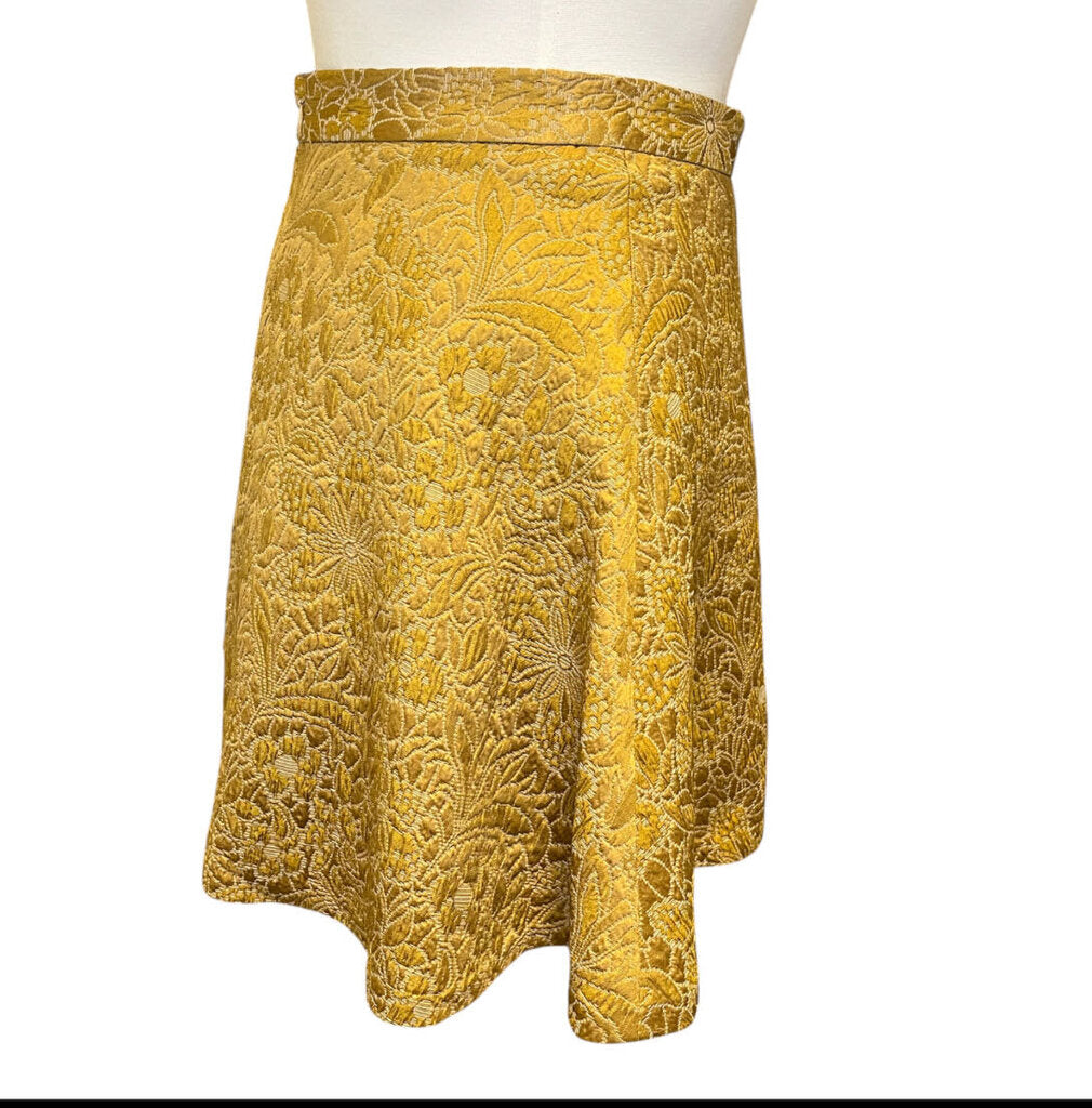 Club Monaco Silk Mini Skirt