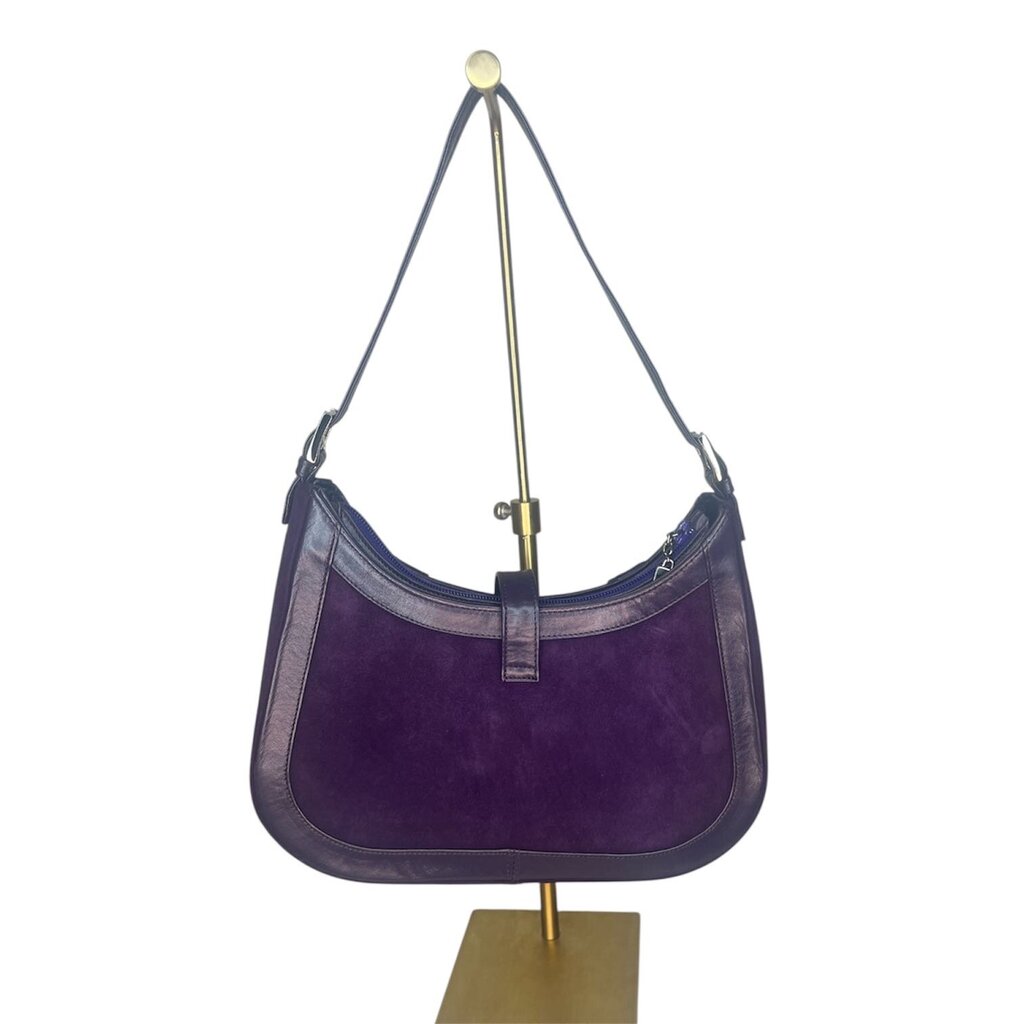 Stuart Weitzman Studded Suede Shoulder