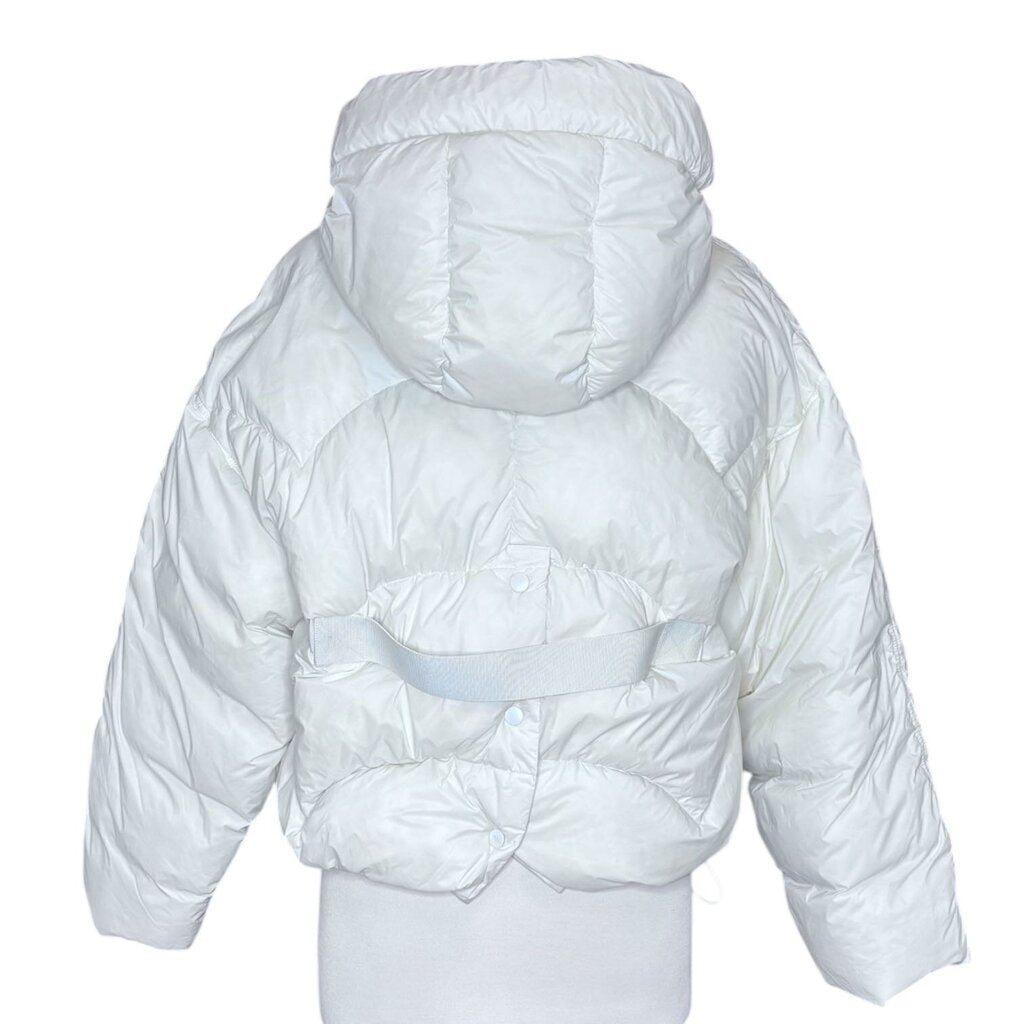 JNBY Cropped Hooded Puffer Jacket- return- stained