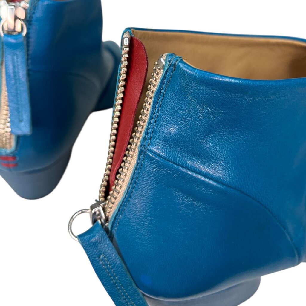 Halmanera Back Zip Booties