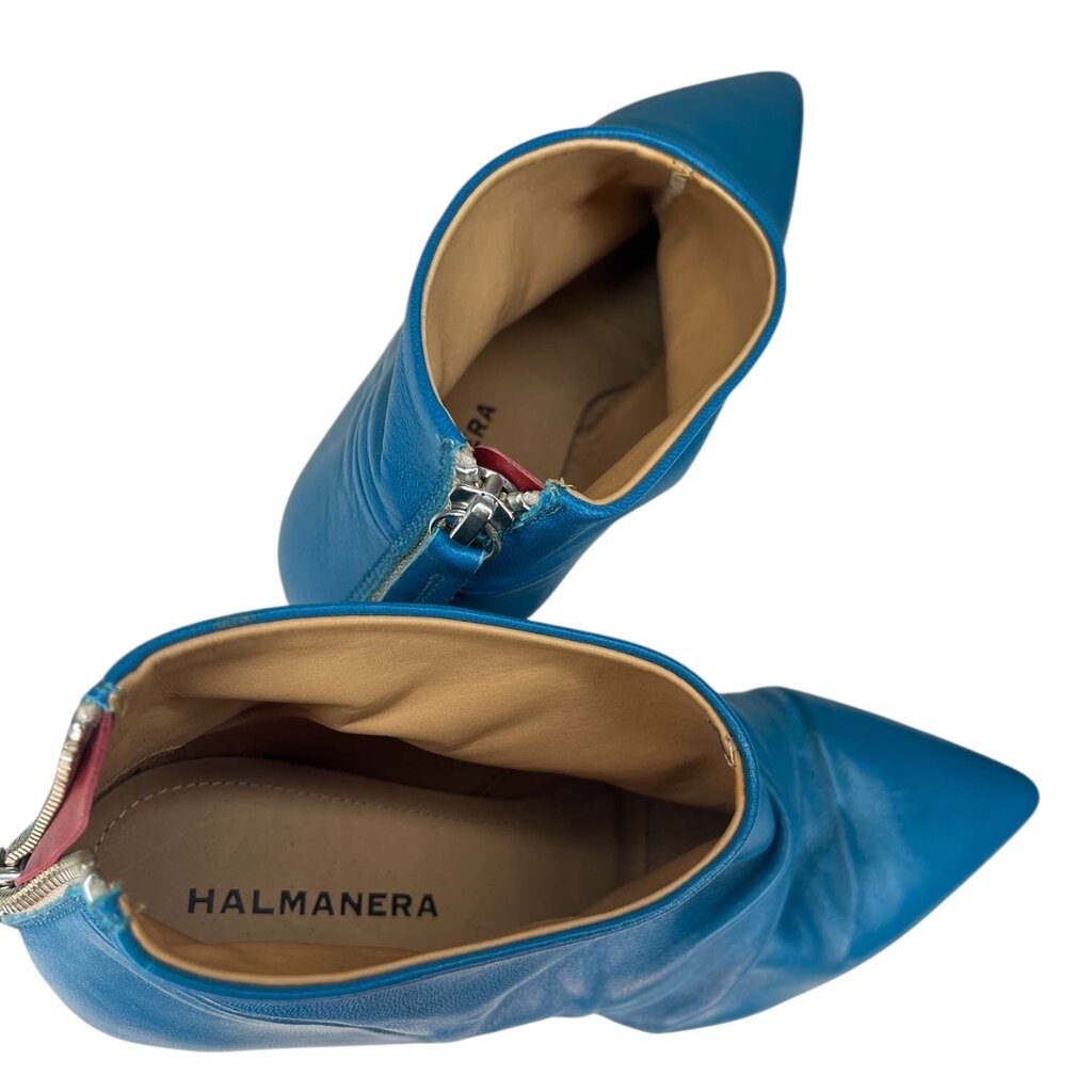 Halmanera Back Zip Booties