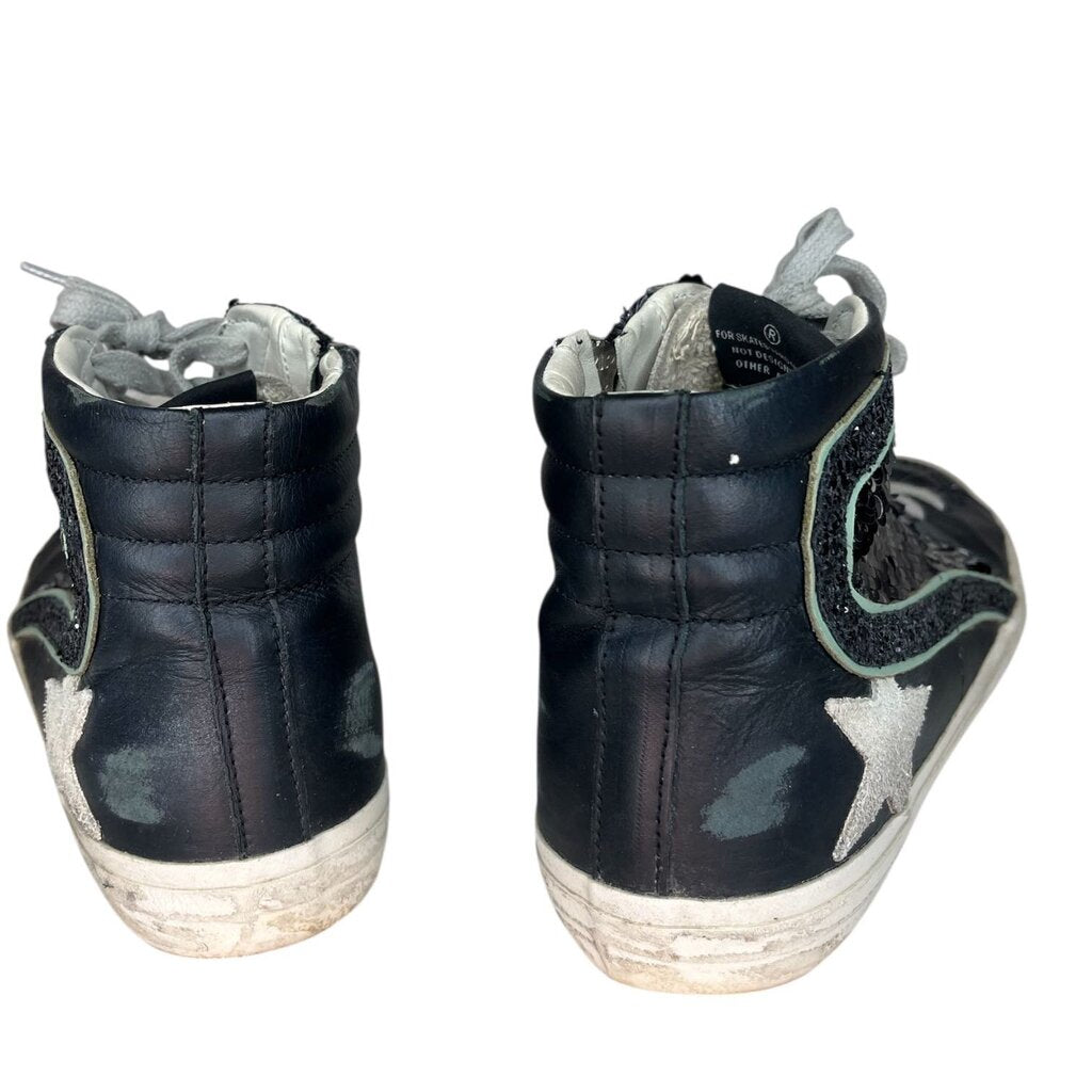 Golden Goose 'Slide' Leather High Top Sneakers