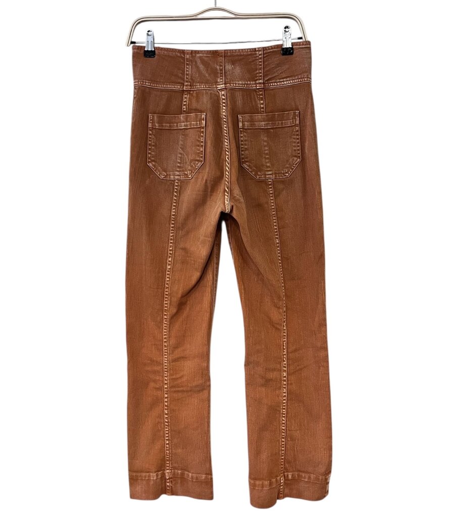 Ulla Johnson Pieced High Rise Jeans