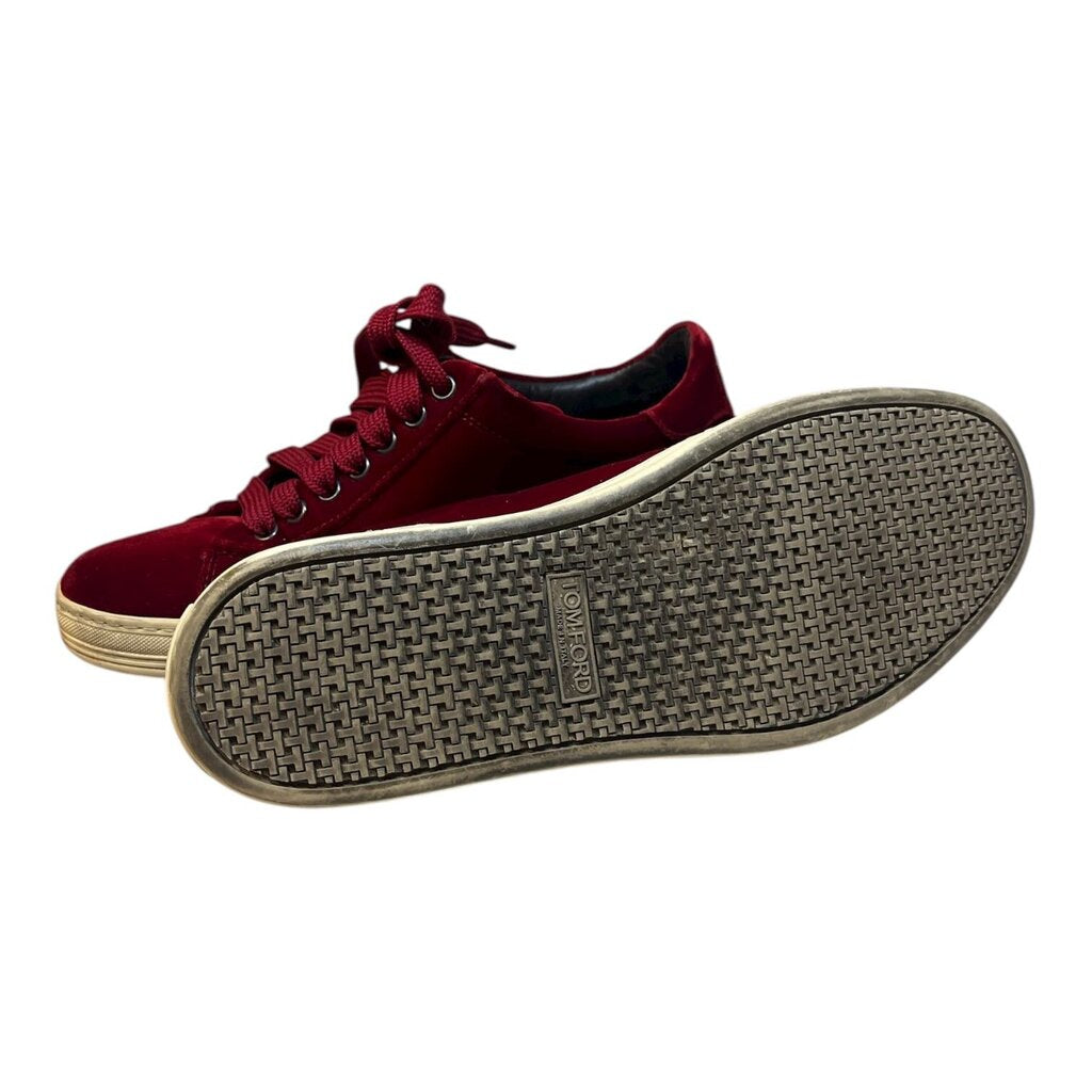Tom Ford Velvet Sneakers