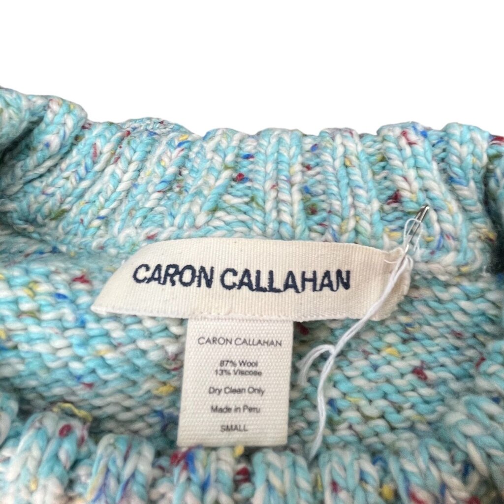 Caron Callahan Confetti Cropped Sweater