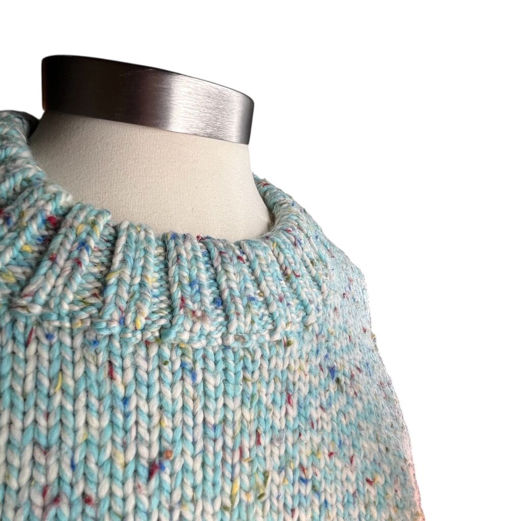 Caron Callahan Confetti Cropped Sweater