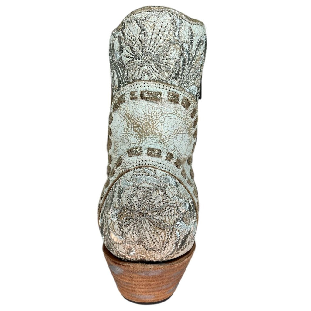 Old Gringo Applique Western Ankle Boots