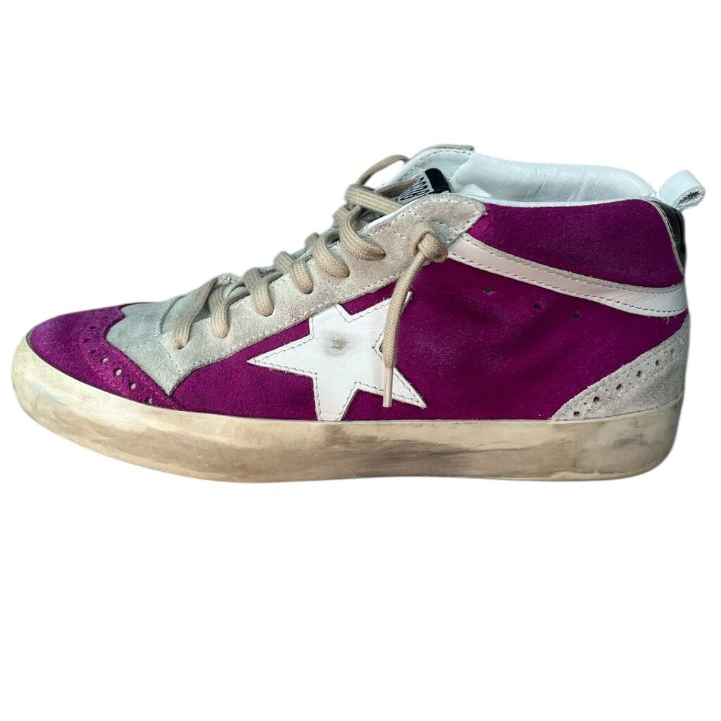 Golden Goose Deluxe Brand Midstar Sneakers W/ Bag, MSRP $780