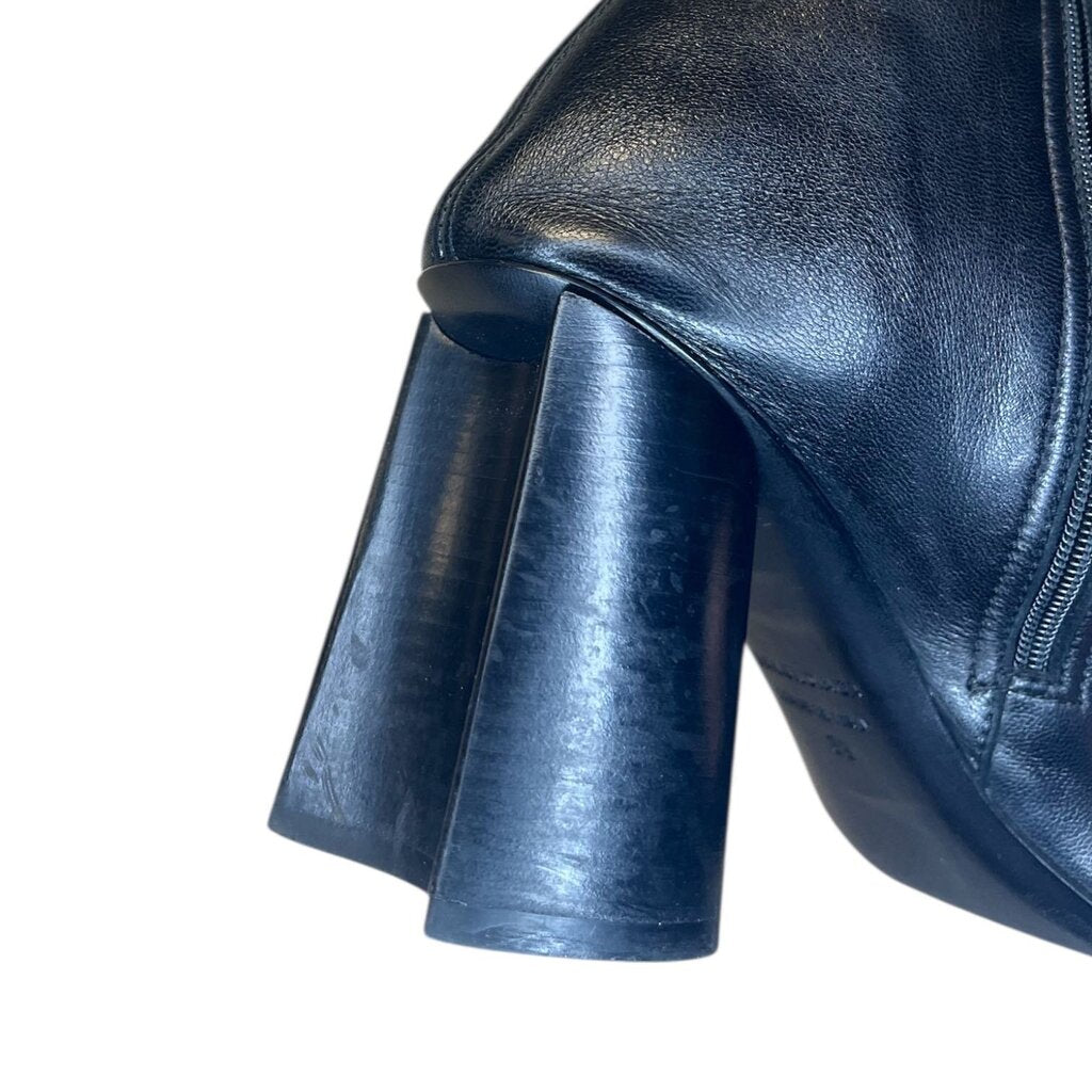 Balenciaga Glove 80 Inverted-Heel Boots
