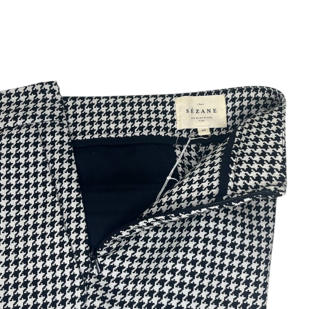Sezane Houndstooth Pants