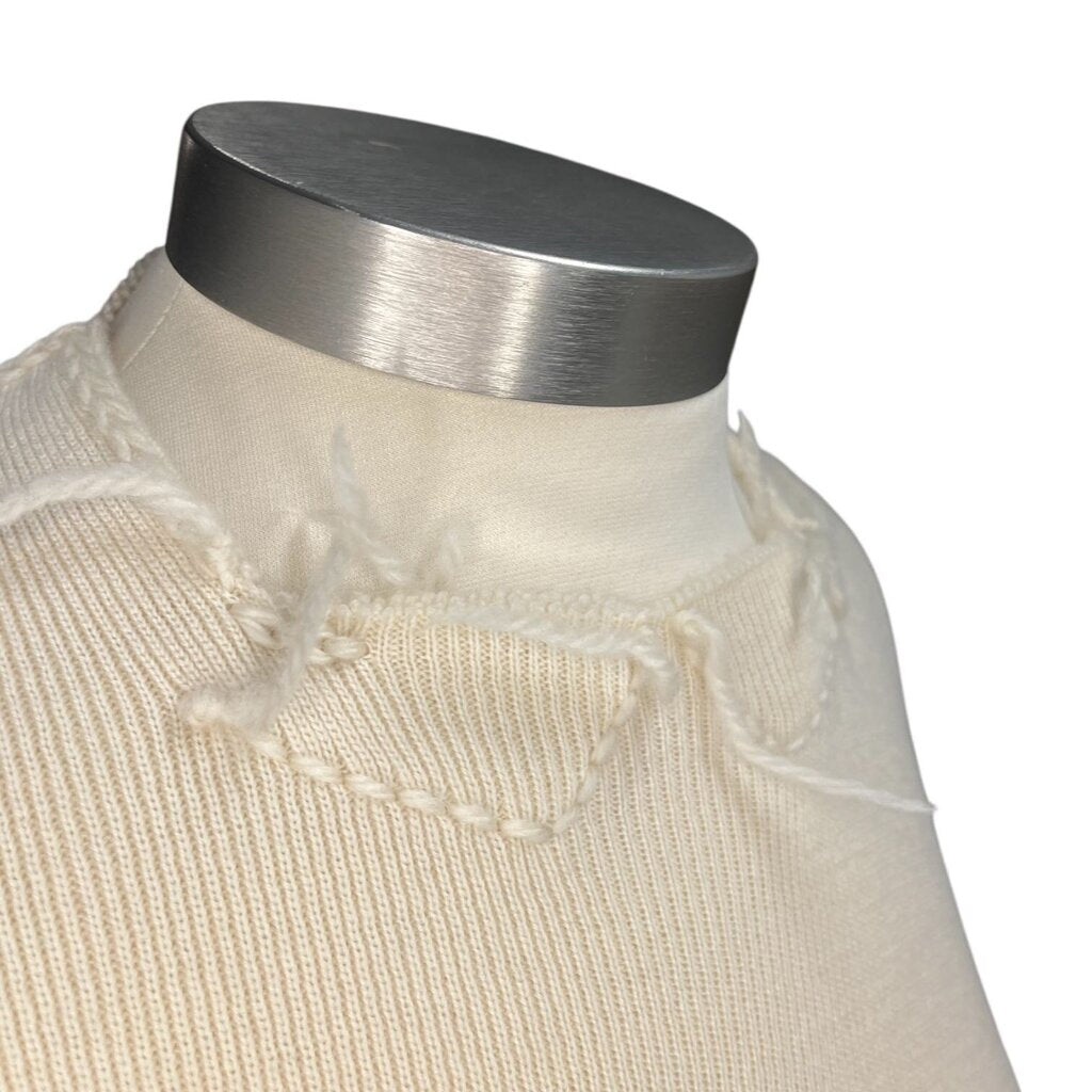 YOHJI YAMAMOTO Wool Square Neck Sweater